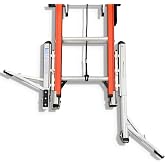 Levelok Quick Connect Ladder Levelers with Side-Stabilizer Arms - 2 Leveler Legs &amp; 2 Base Units - Complete Kit.