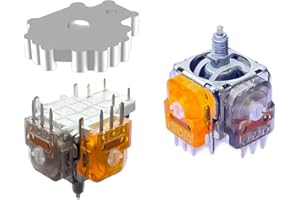 ElecGear 2x TMR Joystick and Desoldering Heating Plate Replacement for Xbox Elite 2 Controller, TMR Hall Control Stick and Soldering Wick Repair Tools – (TMR-X1797)