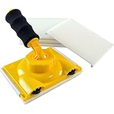 BANCOO Paint Edge Trimmer, Paint Edger Tool for Wall &amp; Corner Painting | Paint Edger with 4 replaceable pads, paint pad applicator, paint ceiling tool, great for home painting projects