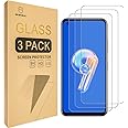 Mr.Shield [3-Pack] Designed For Asus Zenfone 9 [Tempered Glass] [Japan Glass with 9H Hardness] Screen Protector