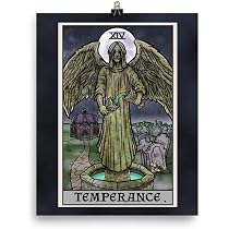 Amazon.com: The Ghoulish Garb Temperance Tarot Card Poster ...