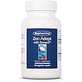 Allergy Research Group Zen Adapt Supplement - Stress Support Blend, Sensoril Ashwagandha, GABA, L-Theanine, Hypoallergenic, Vegetarian Capsules - 60 Count