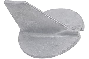 Keenso Trim Tab Anode, High Strength Zinc Alloy Replacement for CMP CM6E54537101Z Tecnoseal 01103 Sierra 18-6097, with for Bo