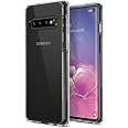 Trianium Clarium Case Designed for Galaxy S10 Case (2019) - Clear TPU Cushion/Hybrid Rigid Back Plate/Reinforced Corner Prote