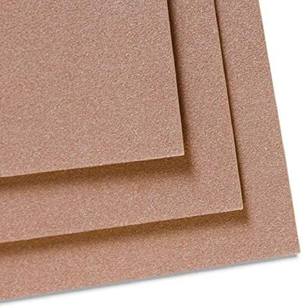 Clairefontaine - Ref 96011C - Pastelmat Card Sheets (Pack of 5 Sheets) - 360gsm Card - 50 x 70cm - Brown Colour - Specially Formulated For Use With Pastels