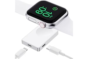 Lovandare Magnetic Fast Charger for Apple Watch 10/9/8/7/Ultra 1/2, Metal Case Portable Travel Wireless Cordless Charging Doc