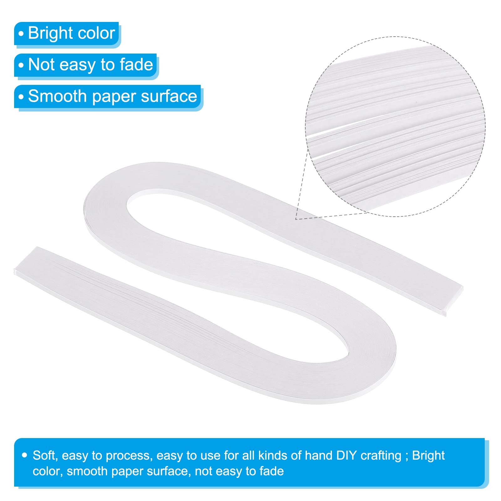 PATIKIL Quilling Strips Paper 120pcs 1/8