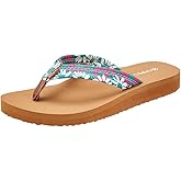 Ampeo Women's Arch Support Flip Flops Comfortable Casual Summer Beach Thong Sandals