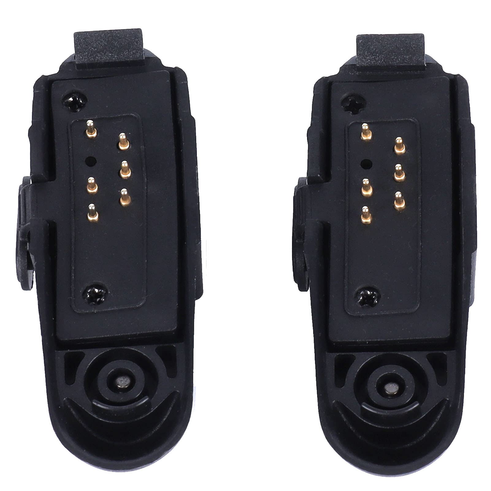 Topiky Audio Adapter, 2pcs 7 Pin to 2 Pin Connector Radio Headset Earpiece for GP140 GP320 GP328 GP329 GP338 GP339 GP340 GP360 GP380 GP640 GP650 GP680 GP1280