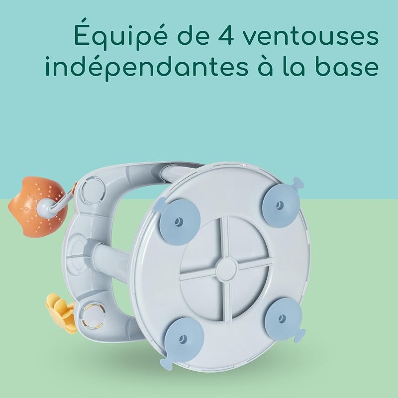 Anneau de Bain Pivotant avec Jeux, 0–10 kg, Blue