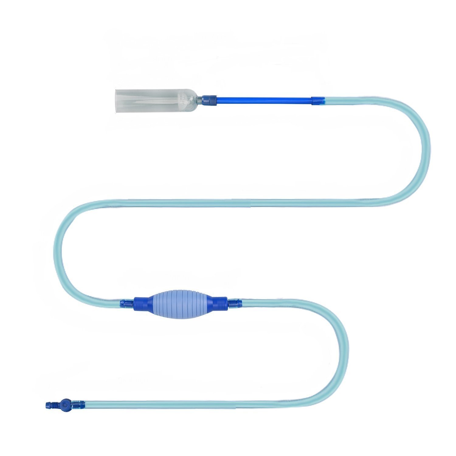 ALIXIN-CP037 Aquarium Fish Tank Gravel Sand Cleaner,Quick Release Vacuum Siphon Water Pump with Flow Control Tap,Fish Tank Drainer,Self Priming Water Filter Syphon Hose-Automatic Fluids Transfer.