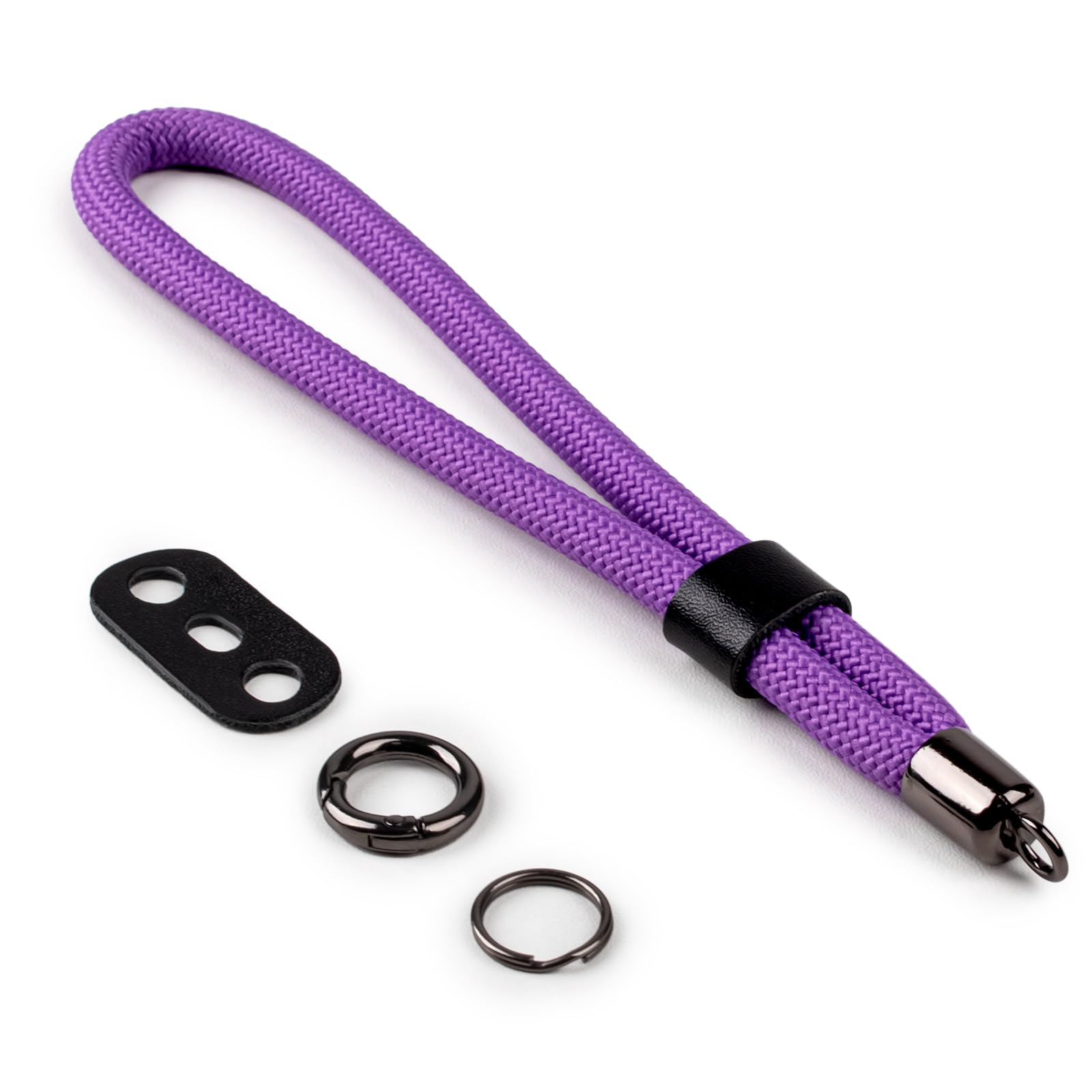 VOVMOEYA Camera Wrist Strap Rope,Camera Hand Strap Compatible with Fujifilm XT5 XH2S Nikon Z30 Z50 Canon EOS R6 R10 R50 Sony A6700 A6400 A6000 A7C II A7IV DSLR Camera - Purple