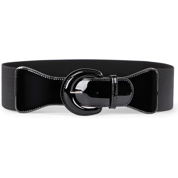 Ceinture Femme CC LOGO BUCKLE BLACK | Chez Maman Rouen