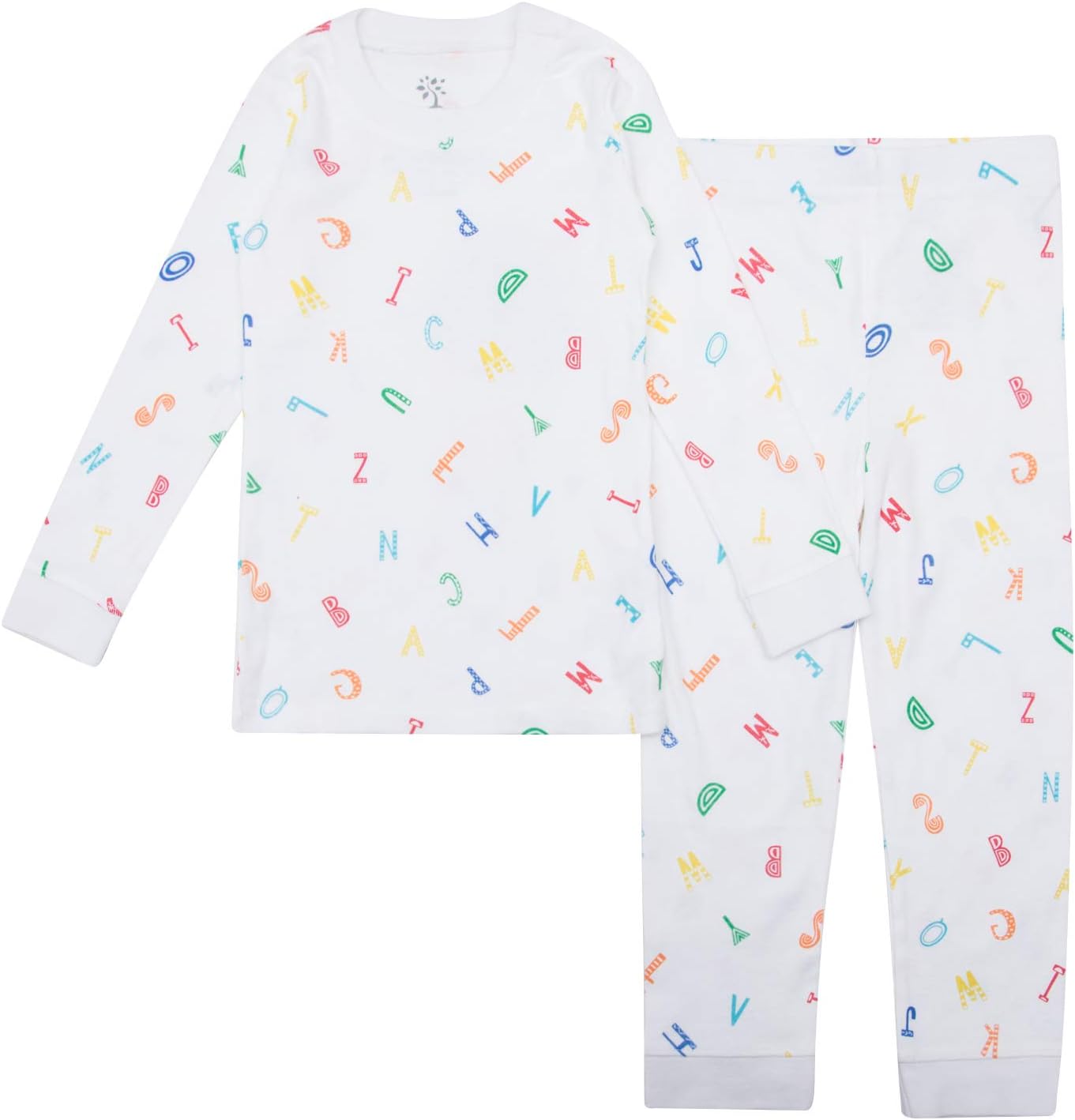 100% Organic Cotton Unisex Pajamas 2 Piece Pajama Sets - 100% Organic Cotton (Infant/Toddler)