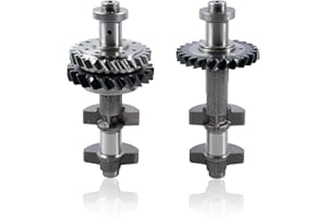 Merautop SJ Engine Balance Shaft Set 13601-28021 Replacement for Toyota Camry 2007-2011 for Corolla 2009-2013 for Matrix 2009-2013 for Solara 2007-2008 2.4L 4CYL 2AZ-FE Engine 13602-28020