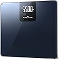 Posture 550lb Capacity Digital Bathroom Scale High Precision Body Weight Scale Extra Wide Platform Large LED Display, and Durable 8mm Tempered Glass Platform for Home