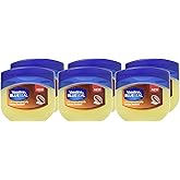Vaseline Rich Conditioning Petroleum Jelly, Cocoa Butter, Travel Size 1.7 Oz/50 ML (Pack of 6)