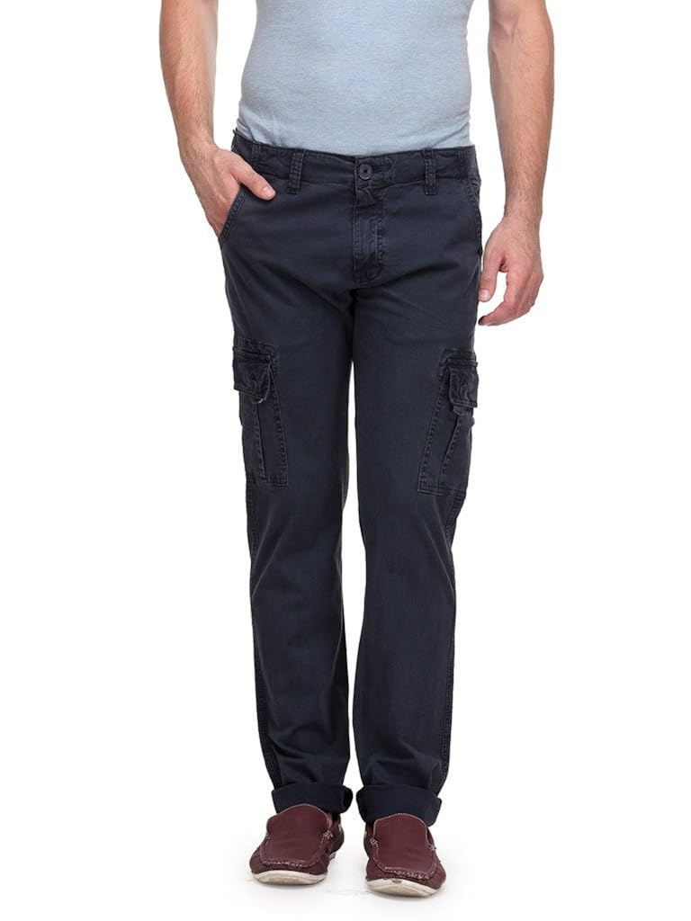 navy blue cargo pants amazon