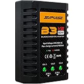 SUPULSE LiPo Battery Charger 2S-3S RC Balance Charger AC 7.4-11.1V 10W Upgrade Version Compact Lipo Charger RC Car Charger fo