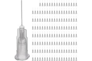 uxcell Blunt Tip Dispensing Needles, 150 Pcs 0.5 Inch 27G Glue Dispensing Stainless Steel Needle Tip Liquid Dispenser for Ind