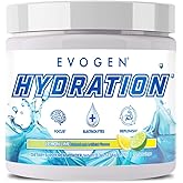 Evogen Hydration - Full Spectrum Electrolytes Powder | Sugar-Free Electrolyte Powder Supplement for Hydration, Energy, and Recovery | Coconut Water, B Vitamins, Potassium | Lemon Lime | 30 Servings