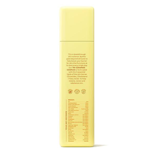 BYOMA CREAMY JELLY CLEANSER – HYDRATING FACIAL CLEANSER FOR SKIN BARRIER REPAIR -TRI-CERAMIDE FACE WASH FOR SENSITIVE SKIN & ALL SKIN TYPES – GENTLY REMOVES MAKEUP & EXCESS OIL – 5.91 FL OZ