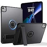 BENTOBEN for iPad Air 11" Case M3/M2 2025/2024 with Invisible Stand,iPad Air 7th/6th Gen Magnetic Case,Translucent Matte Shockproof Protective Tablet Cover for iPad Air 5th/4th Gen 10.9" 2022,Black