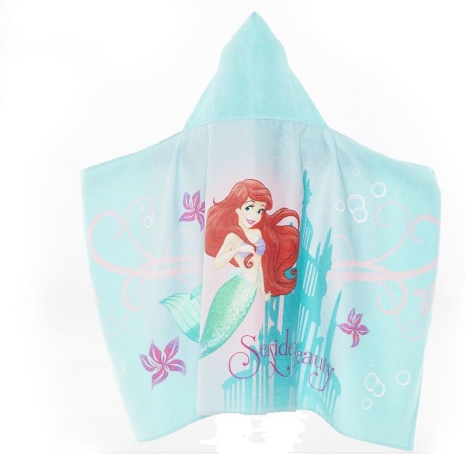 Disney The Little Mermaid Ariel Hooded Bath Towel/Wrap Amazon.co.uk