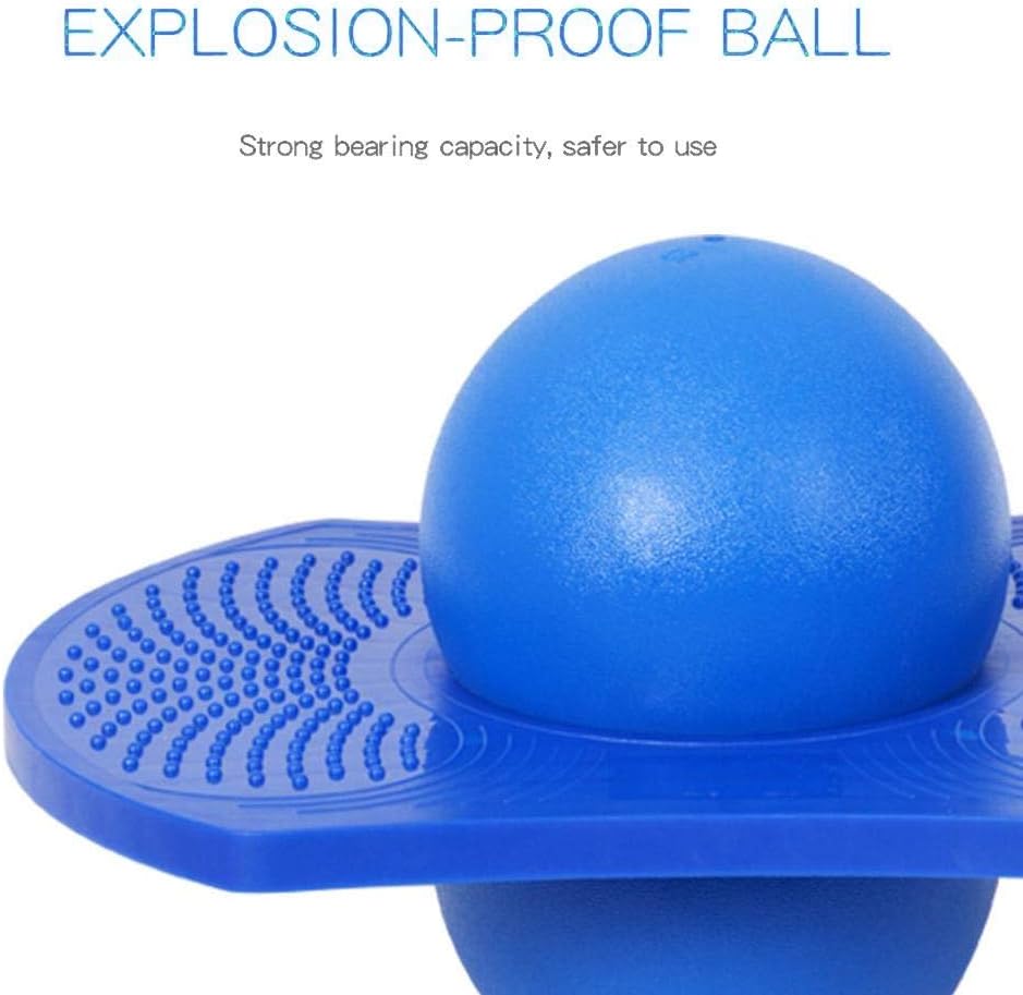 Pogo Ball Hopper,Jumping Bouncing Ball Space Hopper Balance Jump Ball Explosion-Proof Thicken Fitness Ball Exercise Bounce Space Ball Body Training Assistant for Losing Weight Coordination - Image 5