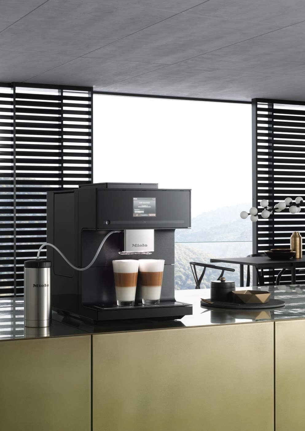 Miele CM 7750 CoffeeSelect bean-to-cup machine, black: Amazon.co.uk:  Kitchen & Home