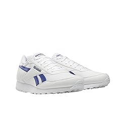 Reebok Rewind Run Sneaker, White/Court Blue/True Grey