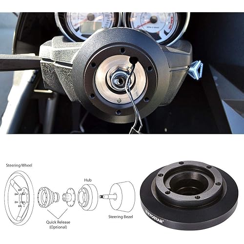 Kyostar Short Hub Steering Wheel Adapter For 2001-2006 Z4 Z4M E85 SRK-E46H