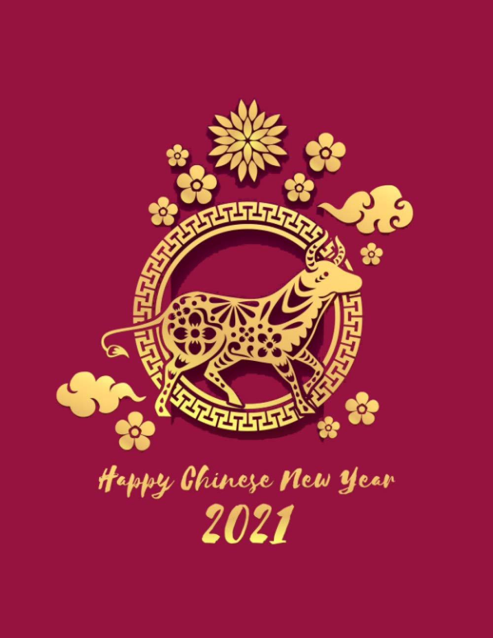 Amazon Happy Chinese New Year 21 Happy New Year 21 Chinese Year Of The Ox Planner Lunar New Year Zodiac Symbols Huang Lynn Business Writing