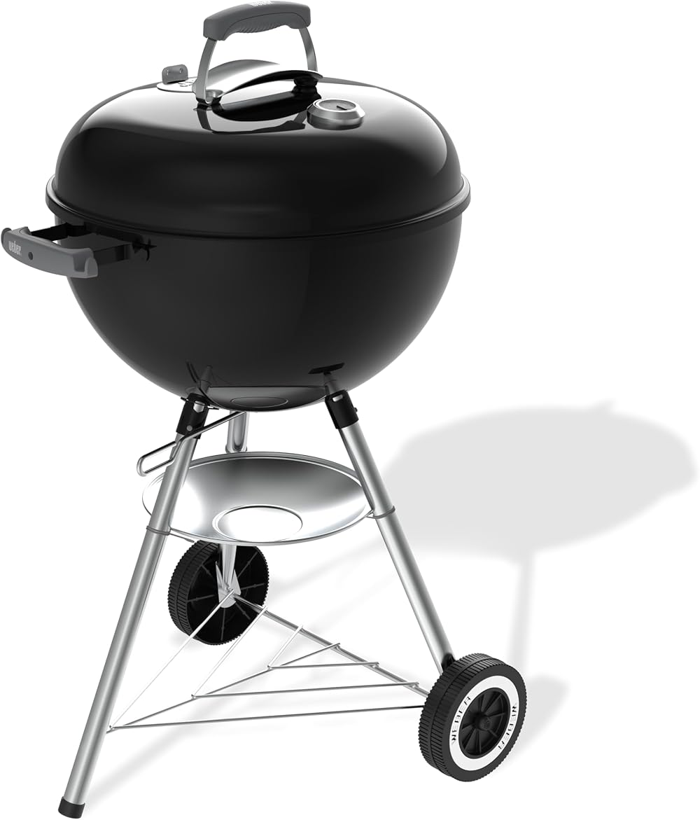 Weber Original Kettle Charcoal Barbecue 47 cm with Stand & Wheels