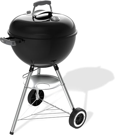 Weber Original Kettle Charcoal Barbecue 47 cm with Stand & Wheels