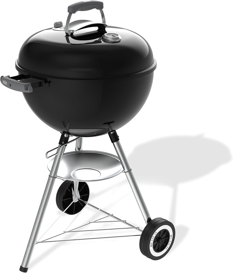 Weber Original Kettle Charcoal Barbecue 47 cm with Stand & Wheels