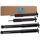 TRQ Front and Rear Shock Absorber Set | For 2003-2014 Chevrolet Express 1500 GMC Savana 1500