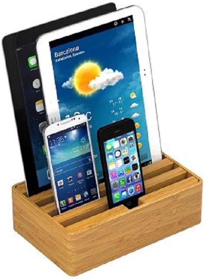 Alldock Classic Charging Station Bamboo