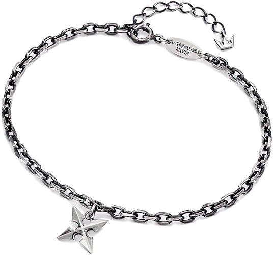 Amazon Co Jp U Treasure Brdkh 605 Sv925 Kingdom Hearts Goods Bracelet Roxus Icon Bracelet Silver Accessories Jewelry Presents Jewelry