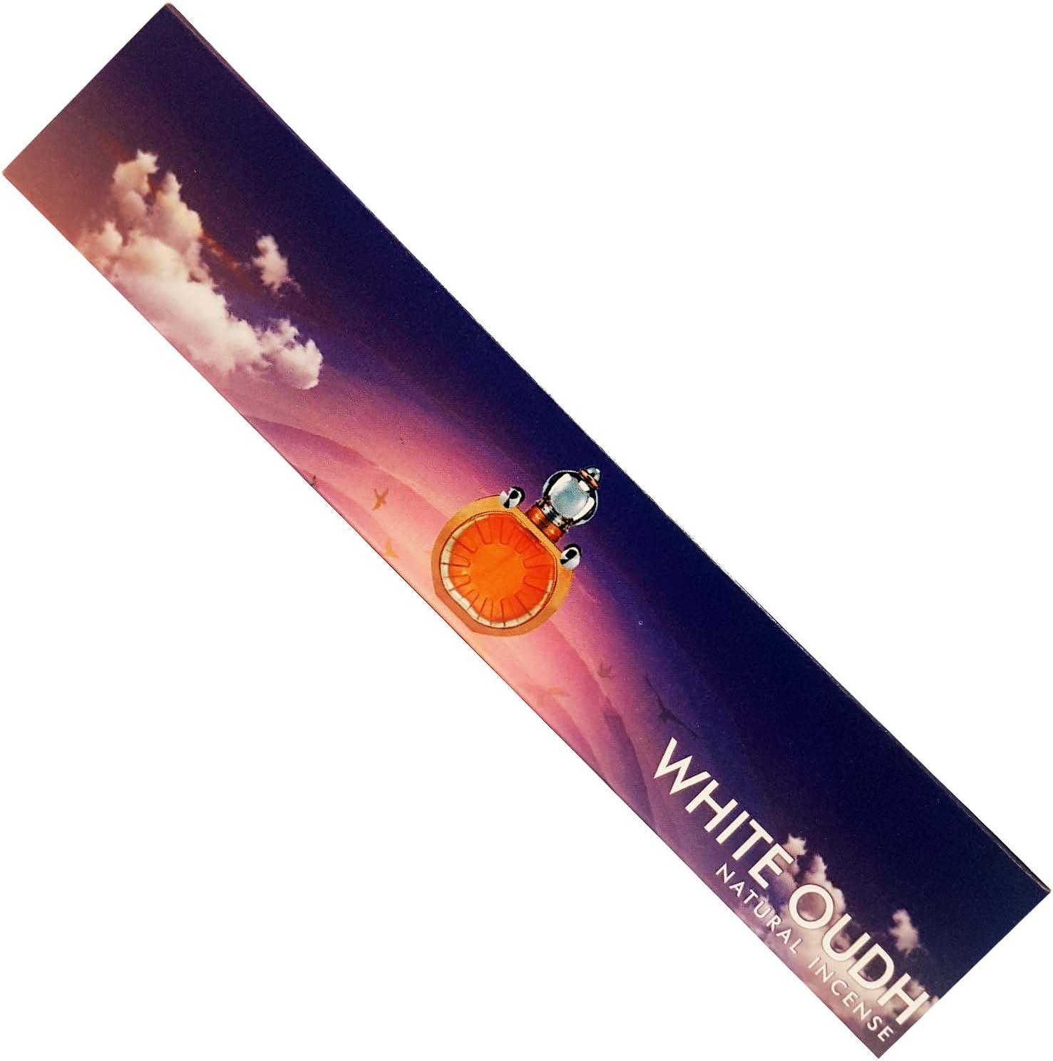6 x White Oud Premium Incense Sticks (3 boxes) 15g
