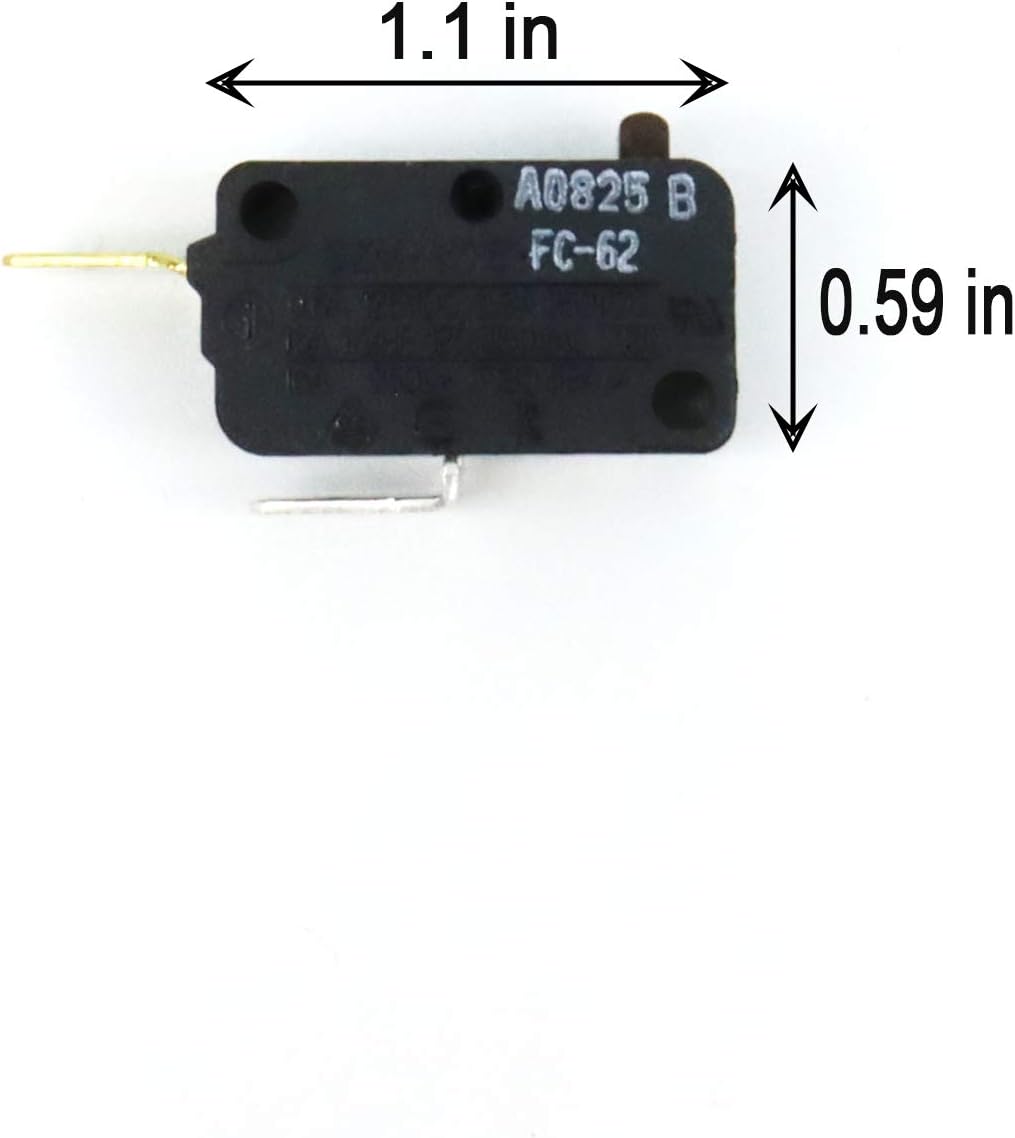 SZM-V16-FC-62 W10269458 Replacement Part (2pk) by OEM Mania for Microwave Door Switch: Home Improvement