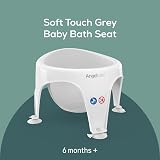 Angelcare Soft Touch Bath Seat Grey Water Level Indicator Safety view 3