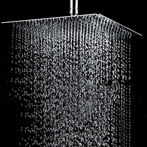 Contemporary Modern Sleek Luxury Design Stainless Steel Rain Shower Head Perfect Addition For Your Bathroom