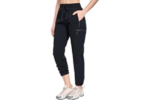 Oalka Women's Hiking Pants Water Resistant Quick Dry Cargo Pockets Pants