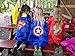 White sugar in summer Christmas Superhero Costume Dress up Kids - Satin Cape Mask