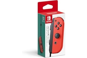 Nintendo Joy-Con (R) - Neon Red - Nintendo Switch (Renewed)