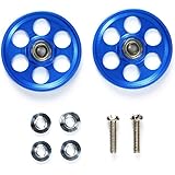 タミヤ ミニ四駆特別企画商品 HG 軽量 19mm オールアルミベアリングローラー ブルー 95315