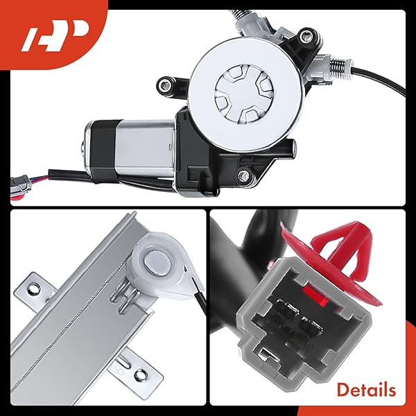 A-PREMIUM POWER WINDOW REGULATOR WITH MOTOR REPLACEMENT FOR HONDA CIVIC 2001-2005 COUPE FRONT RIGHT PASSENGER SIDE