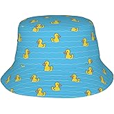 Duck Bucket Hat for Men Women Teens Packable Cute Animal Sun Hats Fisherman Hat Cap