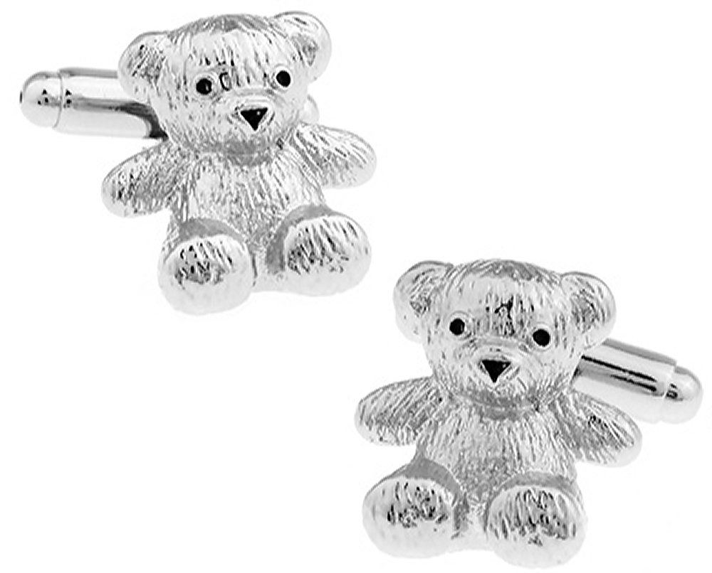 Teddy Bear Cufflinks for Men – Animal Design